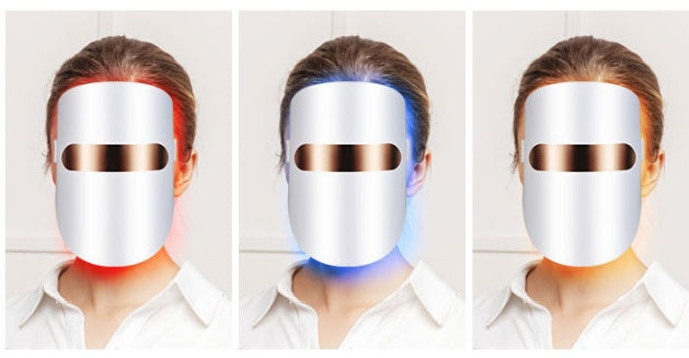 Haushalts-Gesichtsmaske mit Photonentechnologie zur Aknebehandlung und Hautverjüngung