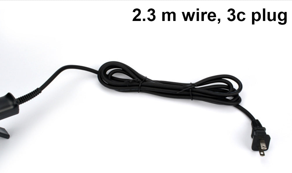 US-Standard Haar­glätter mit Dampf, verletzungsfrei, Glätteisen-Platte