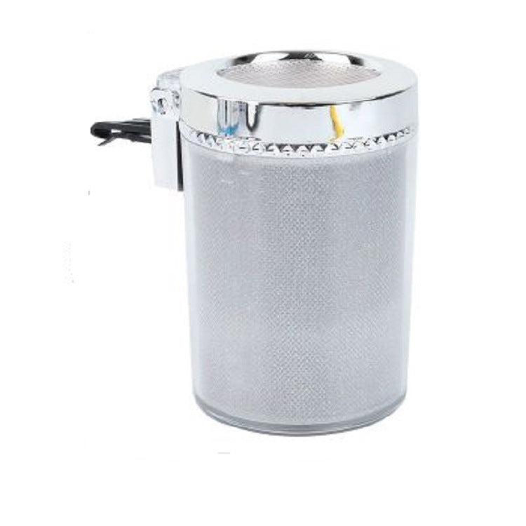 Auto-Aschenbecher mit LED-Licht – RGB Ambientebeleuchtung, tragbarer Zigaretten- und Zigarren-Aschenbecher für das Auto