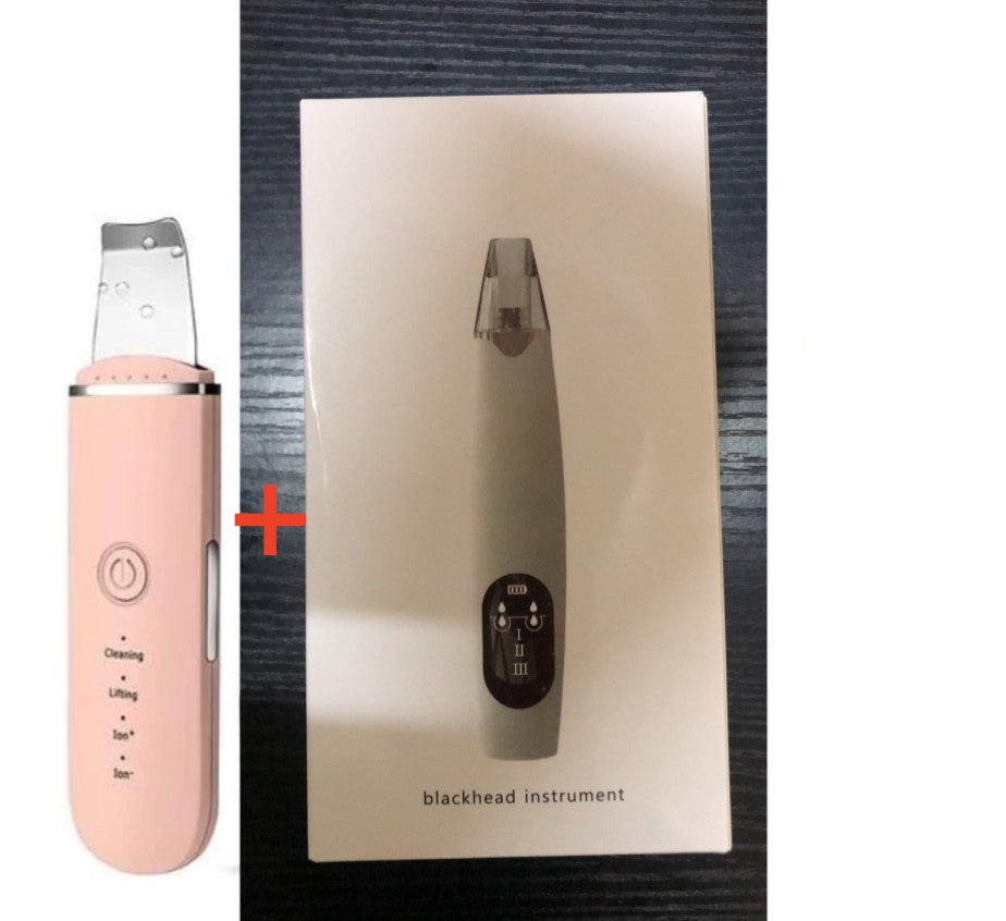 Das neue Ultraschall-Gesichtsreinigungs- und Peelinggerät entfernt Mitesser im Gesicht.