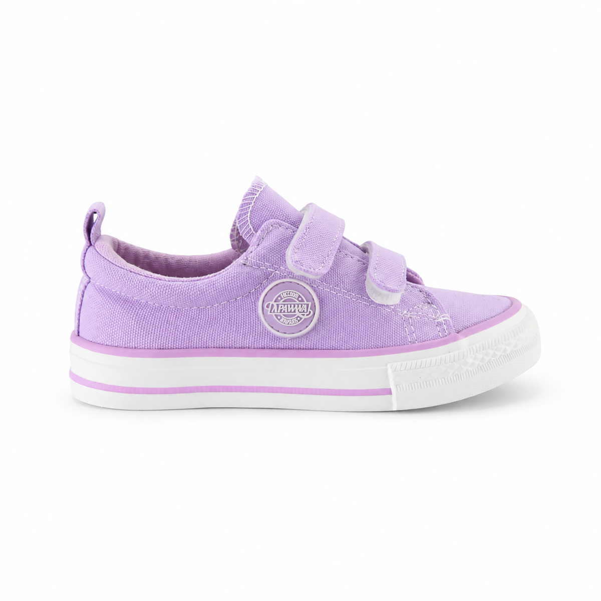 Kinder Sneaker Mädchen Lila mit Klettverschluss