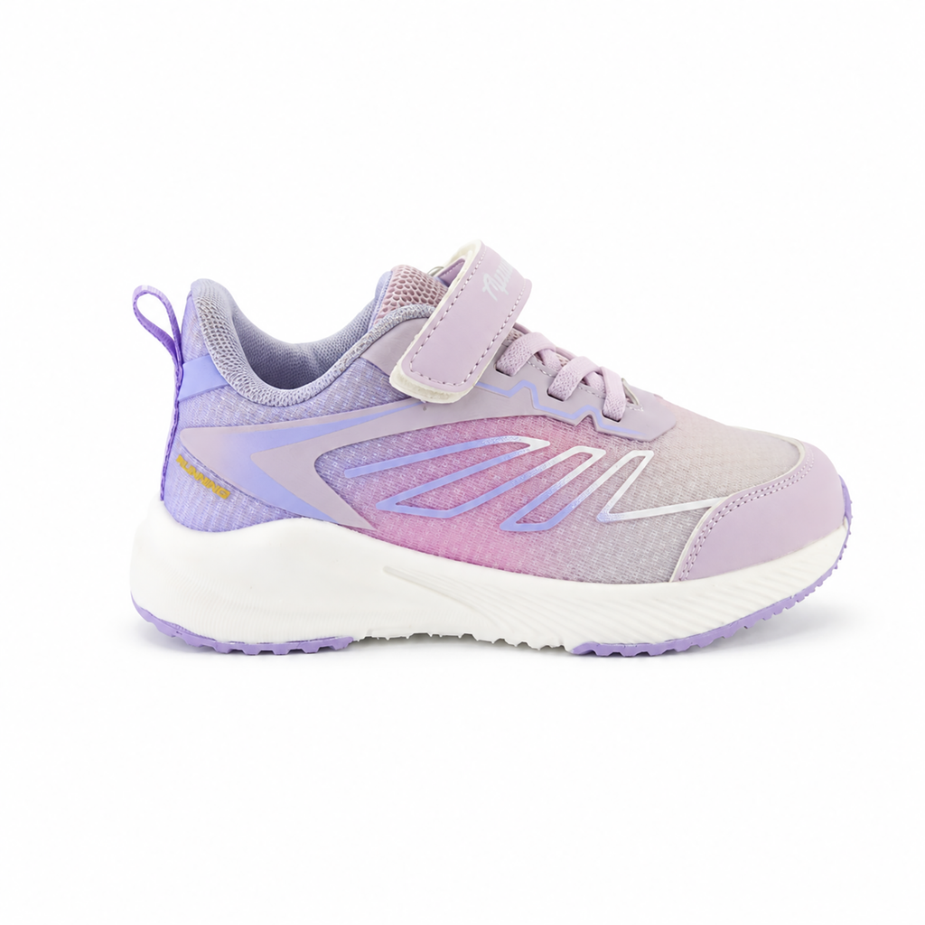 Kinder Sneaker Mädchen Lila/Rosa mit Klettverschluss