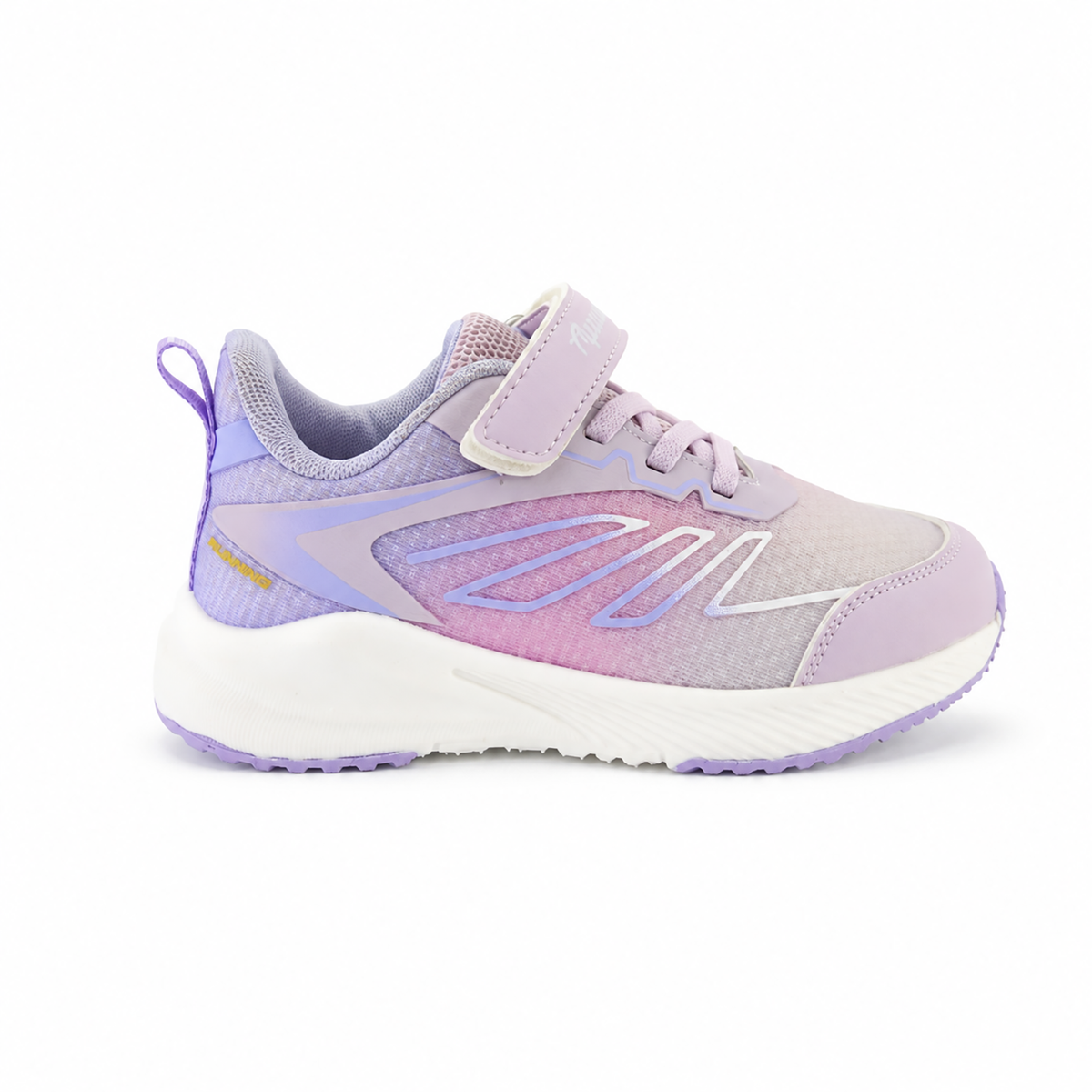Kinder Sneaker Mädchen Lila/Rosa mit Klettverschluss