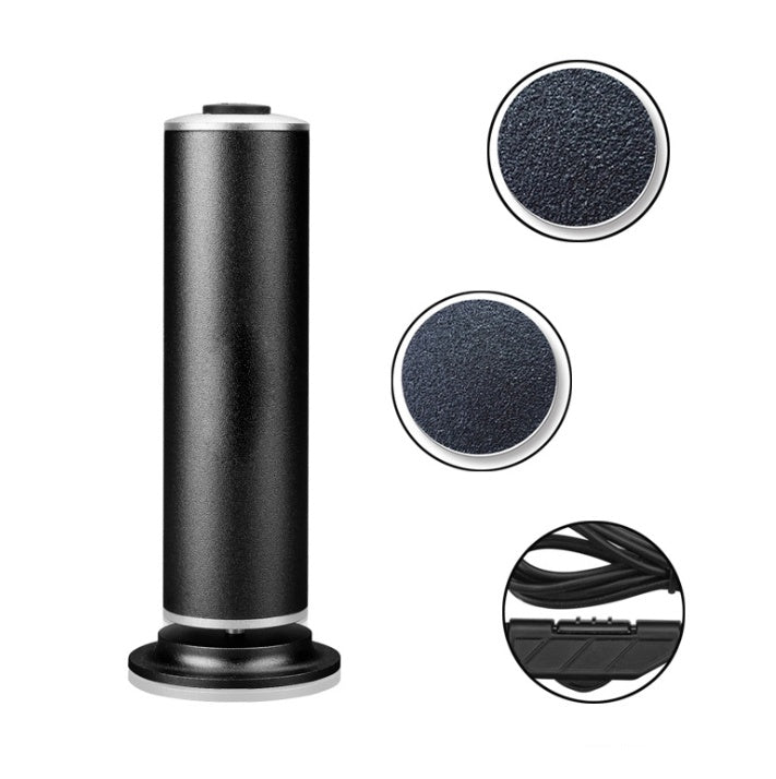 Elektrisches Pediküre-Fußpflegegerät mit Feilen, Pediküre-Hornhautentferner, wiederaufladbare Feile zum Entfernen von abgestorbener Haut und Hornhaut an den Füßen.