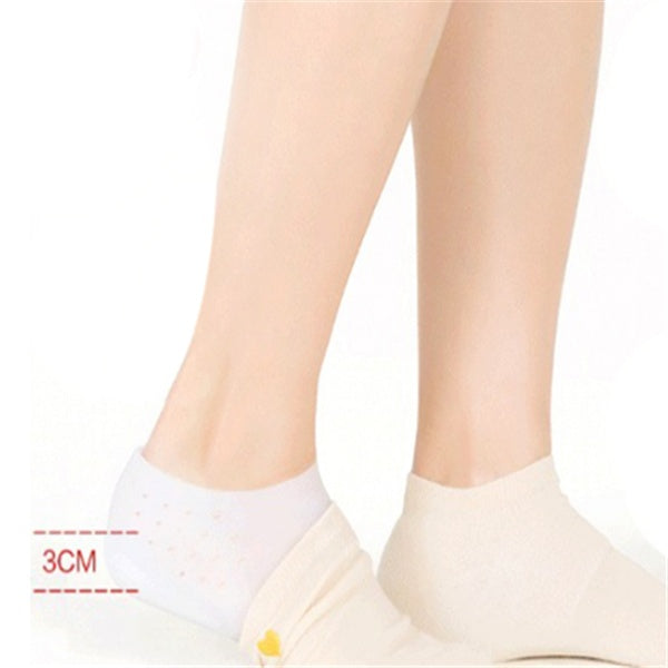 Unsichtbare Socken zur Körpergrößen-Erhöhung