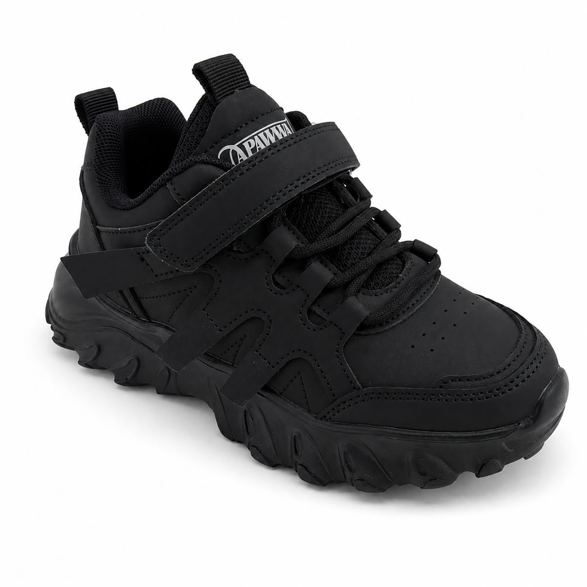 Jungen Sneaker Schwarz – Sportliche Chunky-Sneaker mit Klettverschluss
