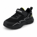 Kinder Sneaker Jungen Schwarz mit Klettverschluss