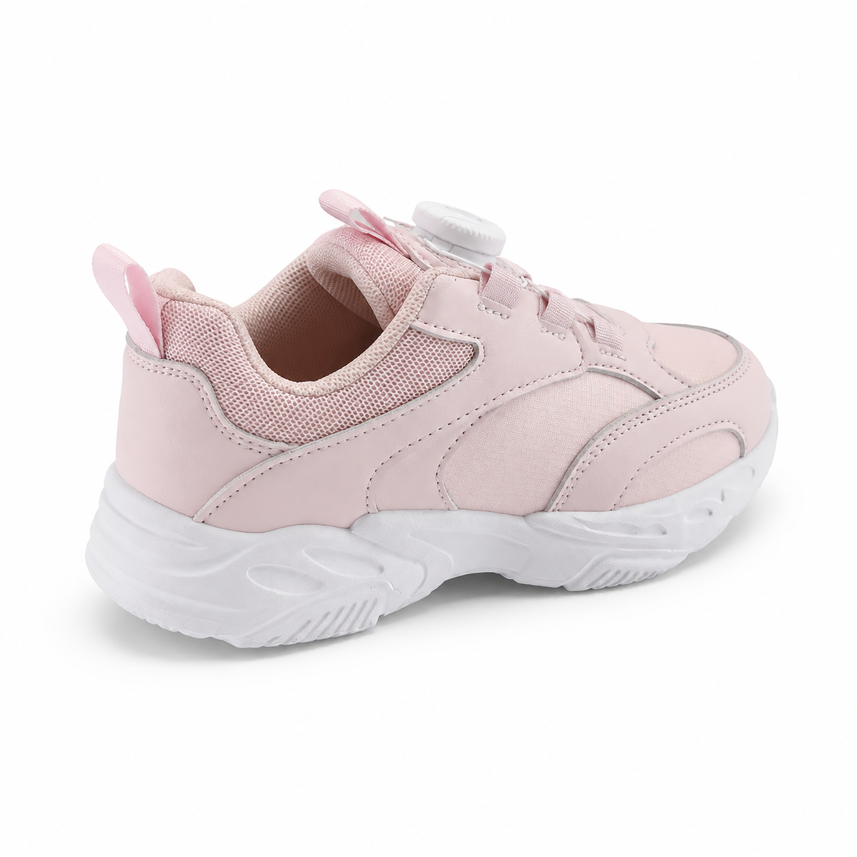 Kinder Sneaker Mädchen Rosa mit Drehverschluss – Sportschuhe Freizeitschuhe