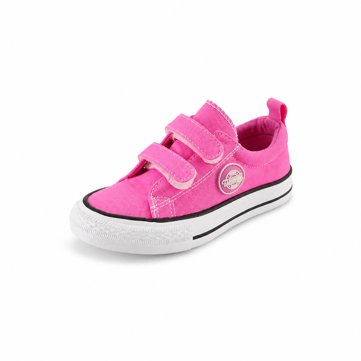 Kinder Sneaker Mädchen Fuchsia mit Klettverschluss