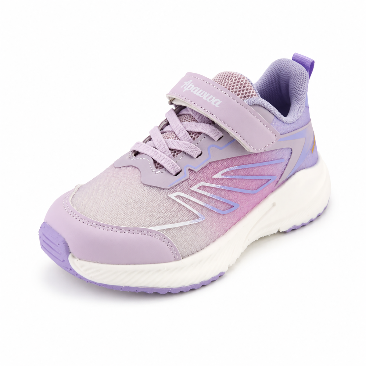 Kinder Sneaker Mädchen Lila/Rosa mit Klettverschluss