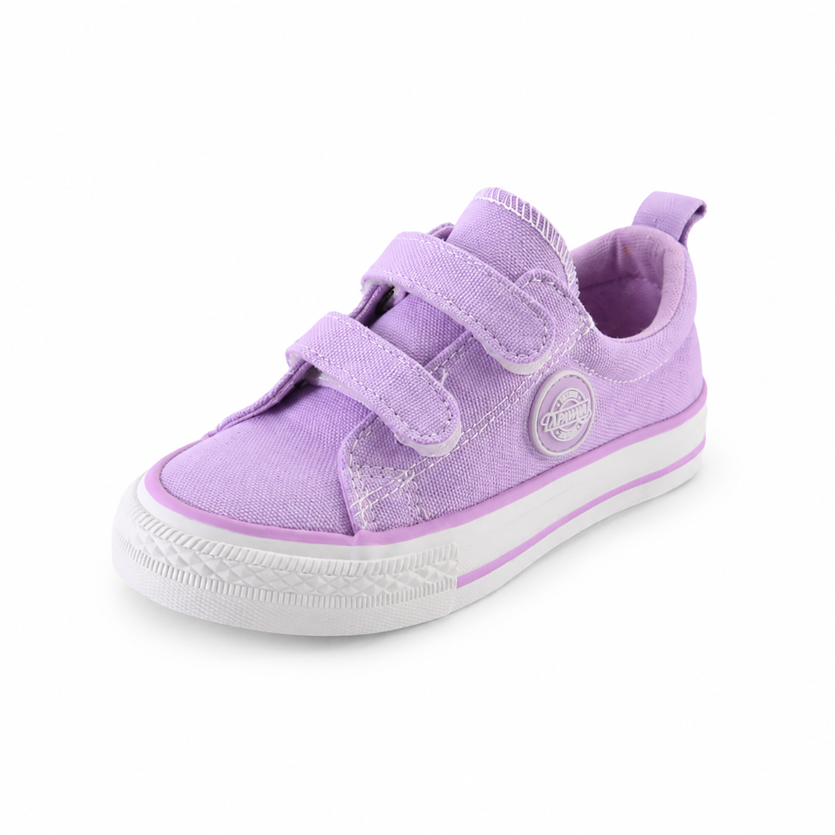 Kinder Sneaker Mädchen Lila mit Klettverschluss