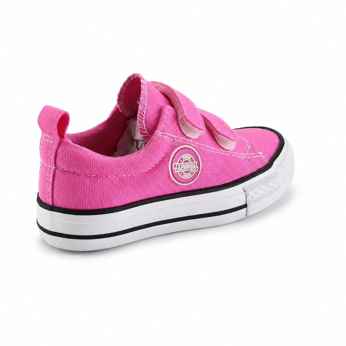 Kinder Sneaker Mädchen Fuchsia mit Klettverschluss