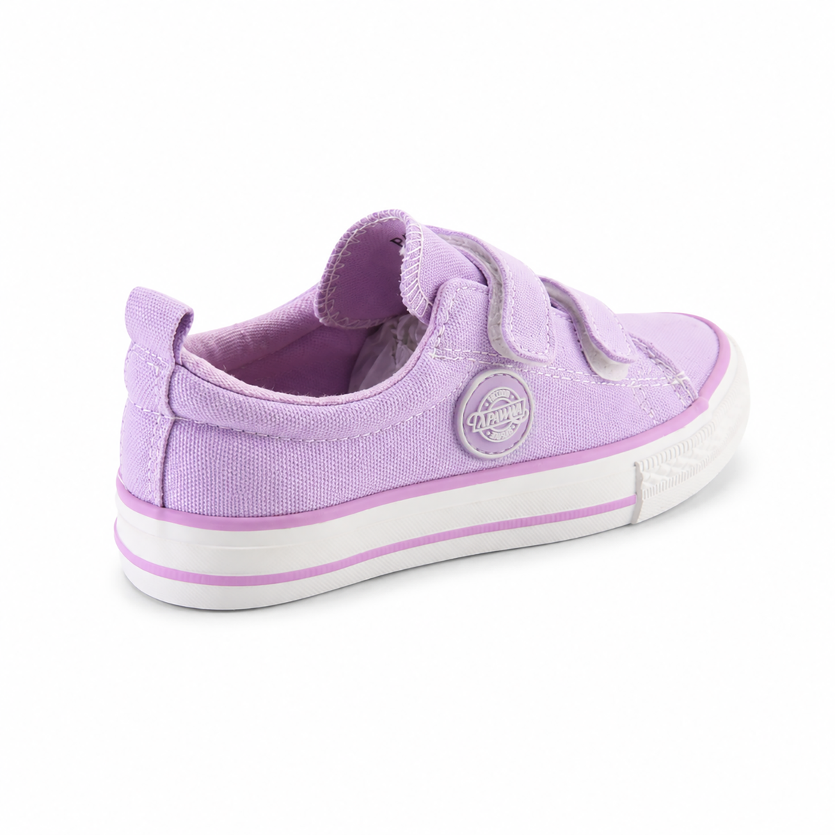 Kinder Sneaker Mädchen Lila mit Klettverschluss