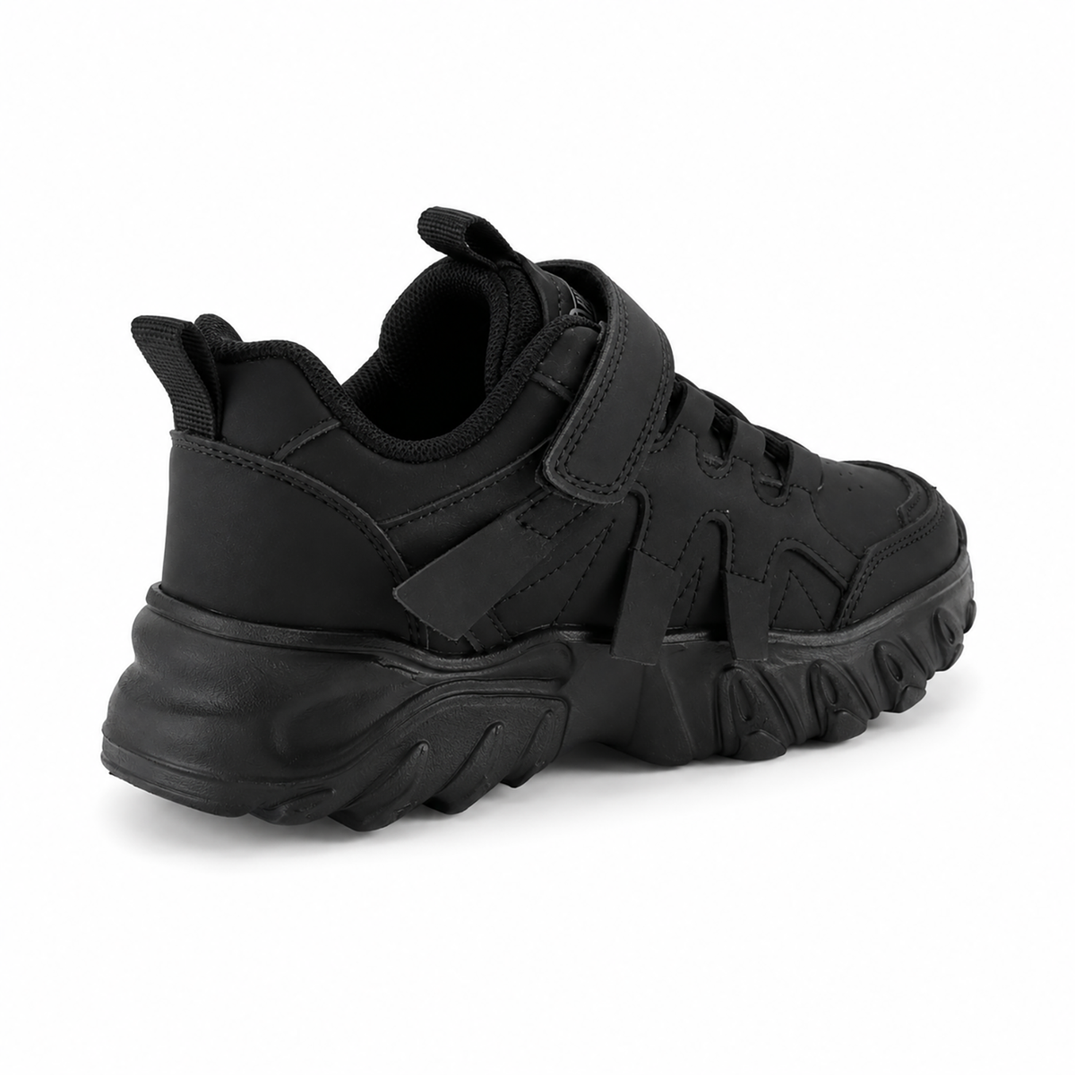 Jungen Sneaker Schwarz – Sportliche Chunky-Sneaker mit Klettverschluss