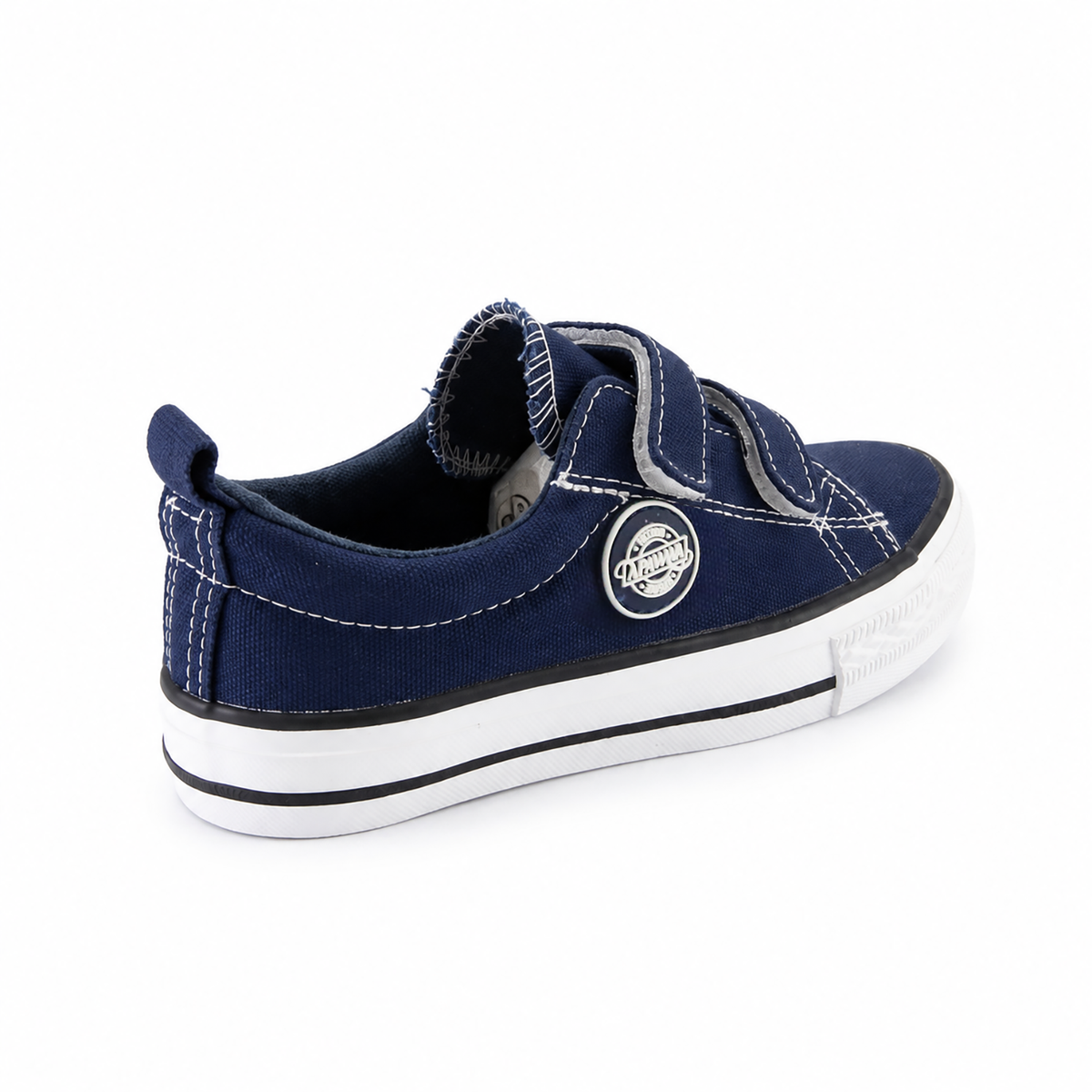 Kinder Sneaker Jungen Dunkelblau mit Klettverschluss