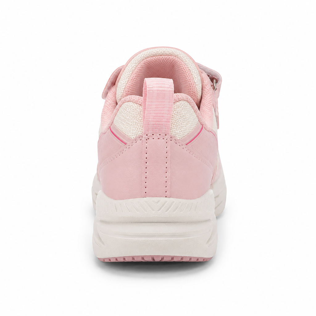 Kinder Sneaker Mädchen Rosa mit Klettverschluss