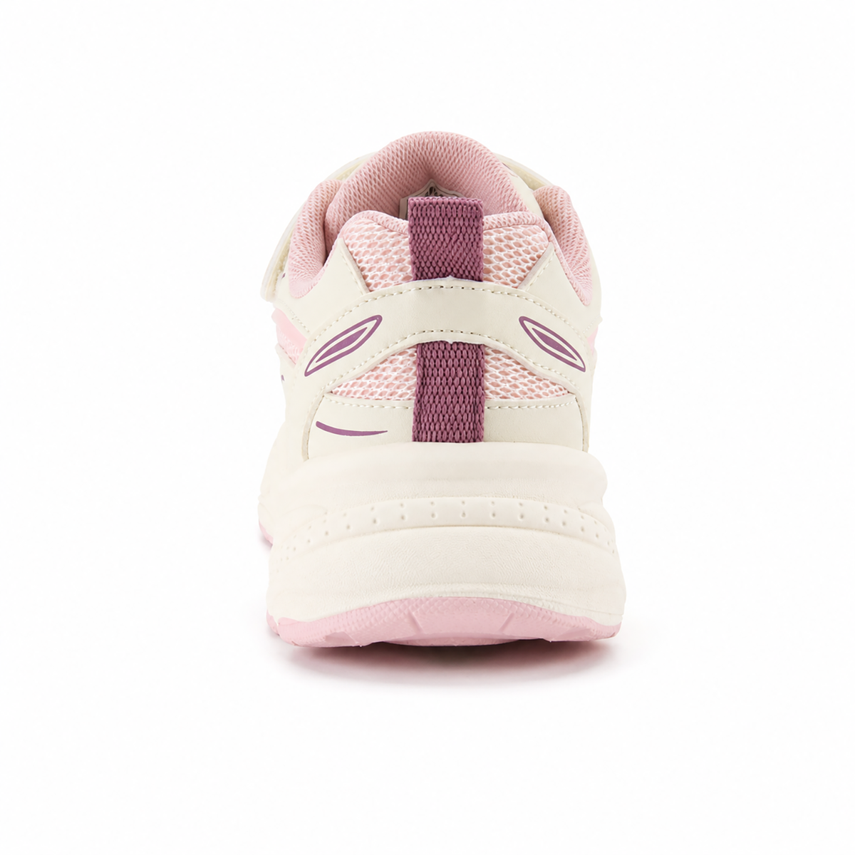 Kinder Chunky Sneaker für Mädchen Rosa-Weiß mit Klettverschluss