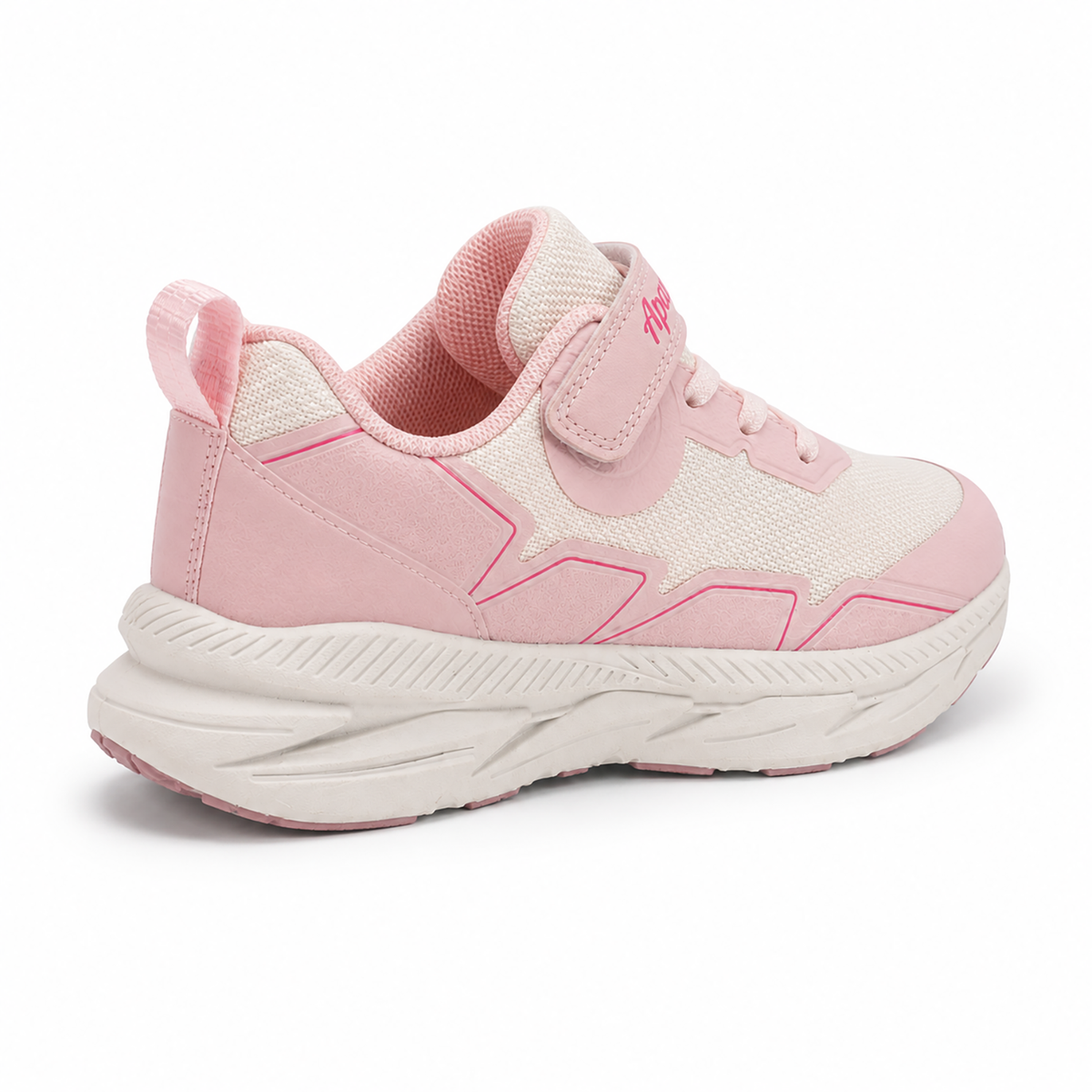Kinder Sneaker Mädchen Rosa mit Klettverschluss