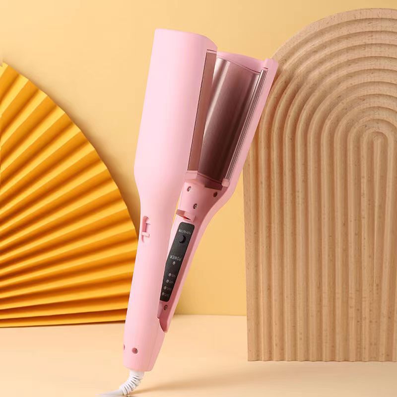 32 mm Lockenstab für tiefe Wellen, 4-stufige Temperatureinstellung, schnelles Aufheizen, Crimping-Styler für alle Haartypen