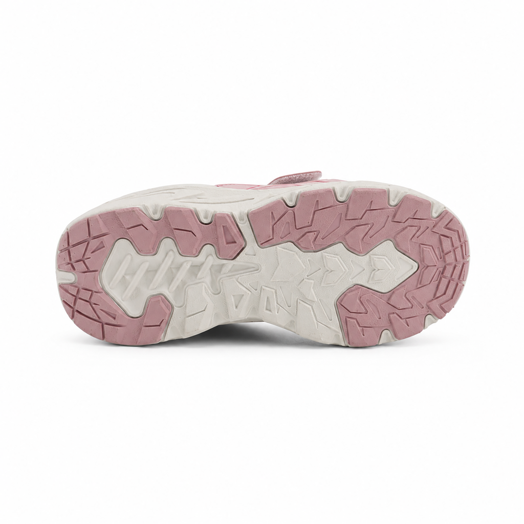 Kinder Sneaker Mädchen Rosa mit Klettverschluss