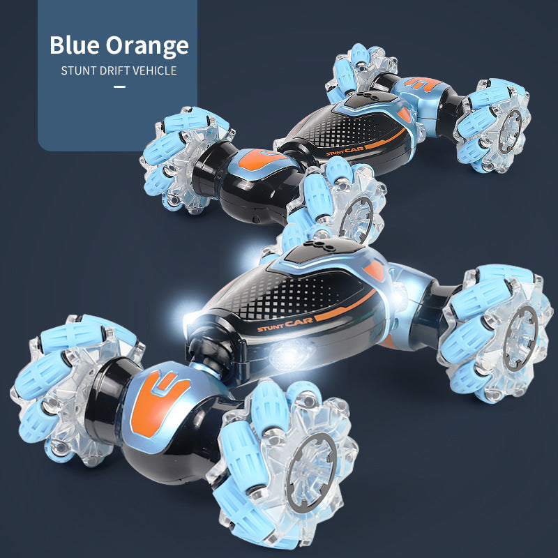 Twist-Seiten-Lauf Stunt-Ferngesteuertes Auto – Licht-, Gesteninduktions- und Transformations-Drift-Auto für Kinder, Jungen-Spielzeug