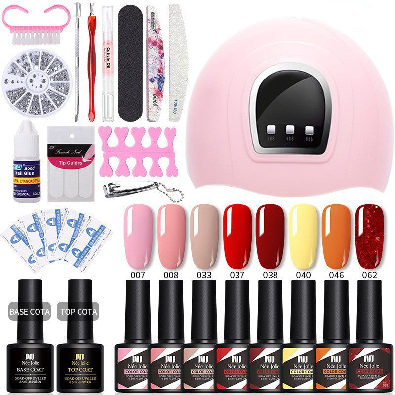 Anfänger‑Gel‑Nagel‑UV/LED‑Lampen‑Set
