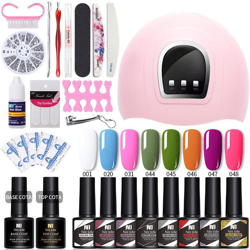 Anfänger‑Gel‑Nagel‑UV/LED‑Lampen‑Set