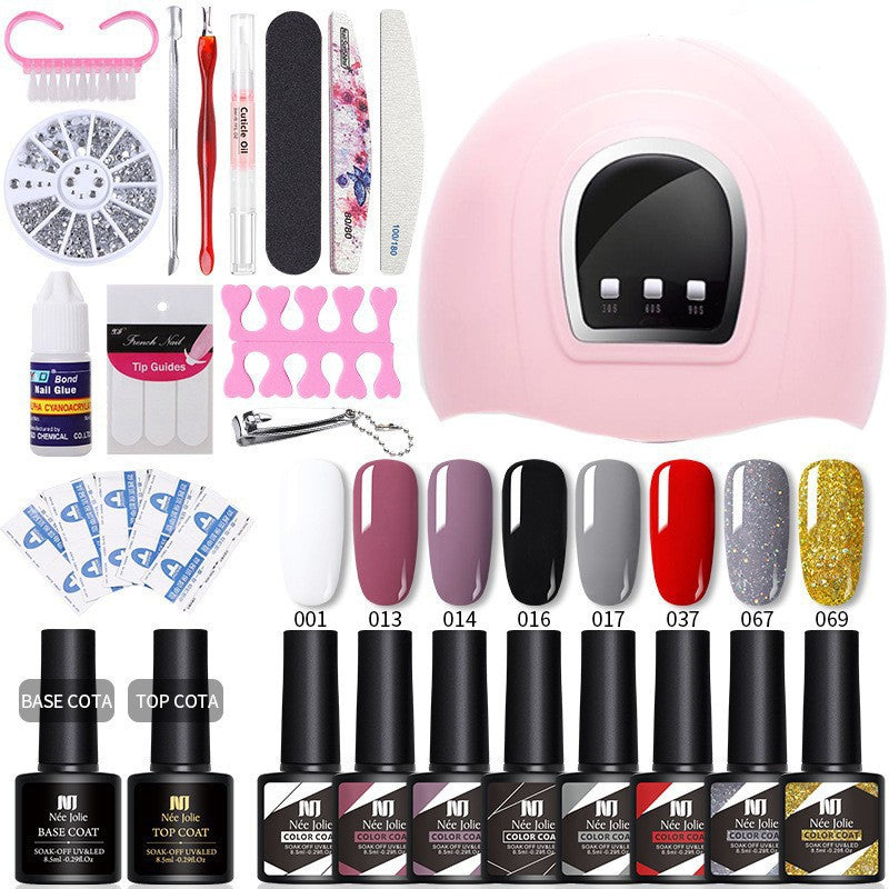 Anfänger‑Gel‑Nagel‑UV/LED‑Lampen‑Set