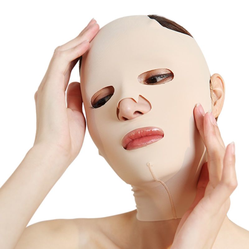 Ganzflächige Gesichtskontur‑Formmaske zur Hautstraffung – V‑Gesichts‑Lifting‑Maske, Gesichtsform‑Beauty‑Kappe
