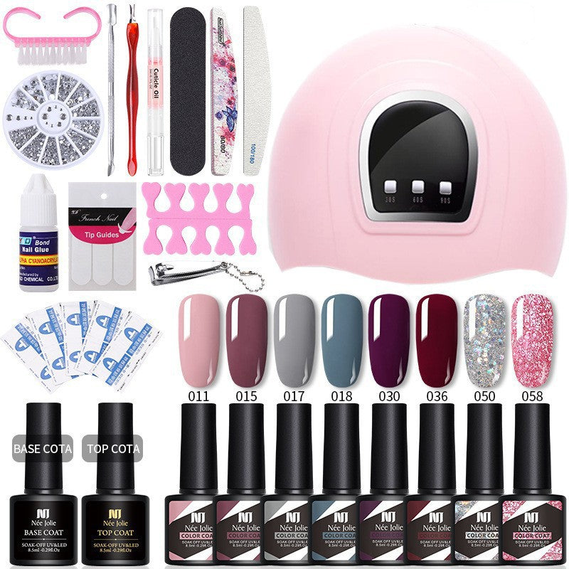 Anfänger‑Gel‑Nagel‑UV/LED‑Lampen‑Set