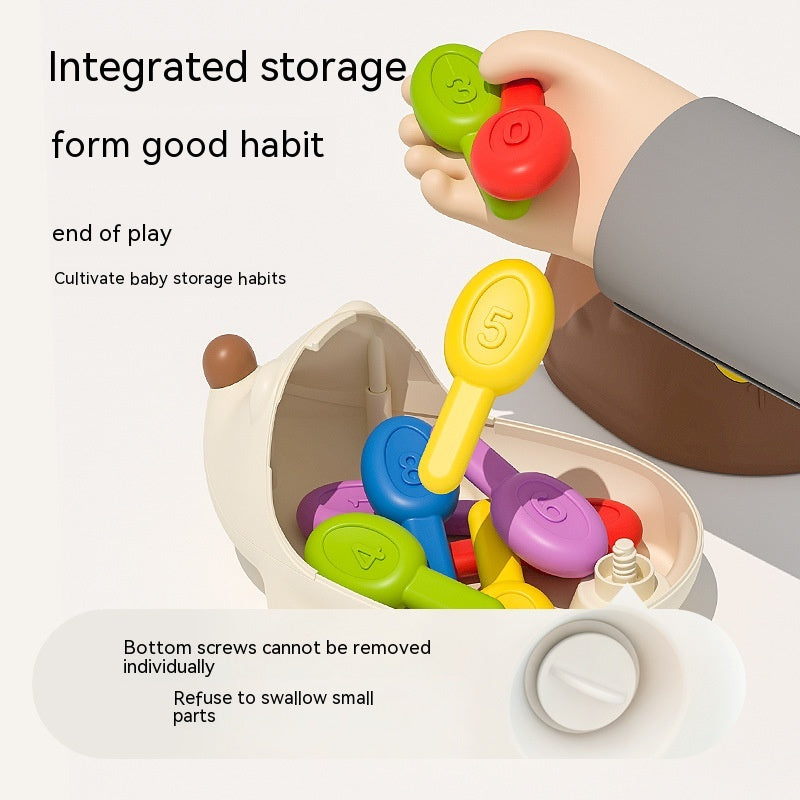 Feinmotorik-Trainingsspielzeug für die frühkindliche Bildung, Hand-Augen-Koordination, Steckspiel „Kleiner Igel“