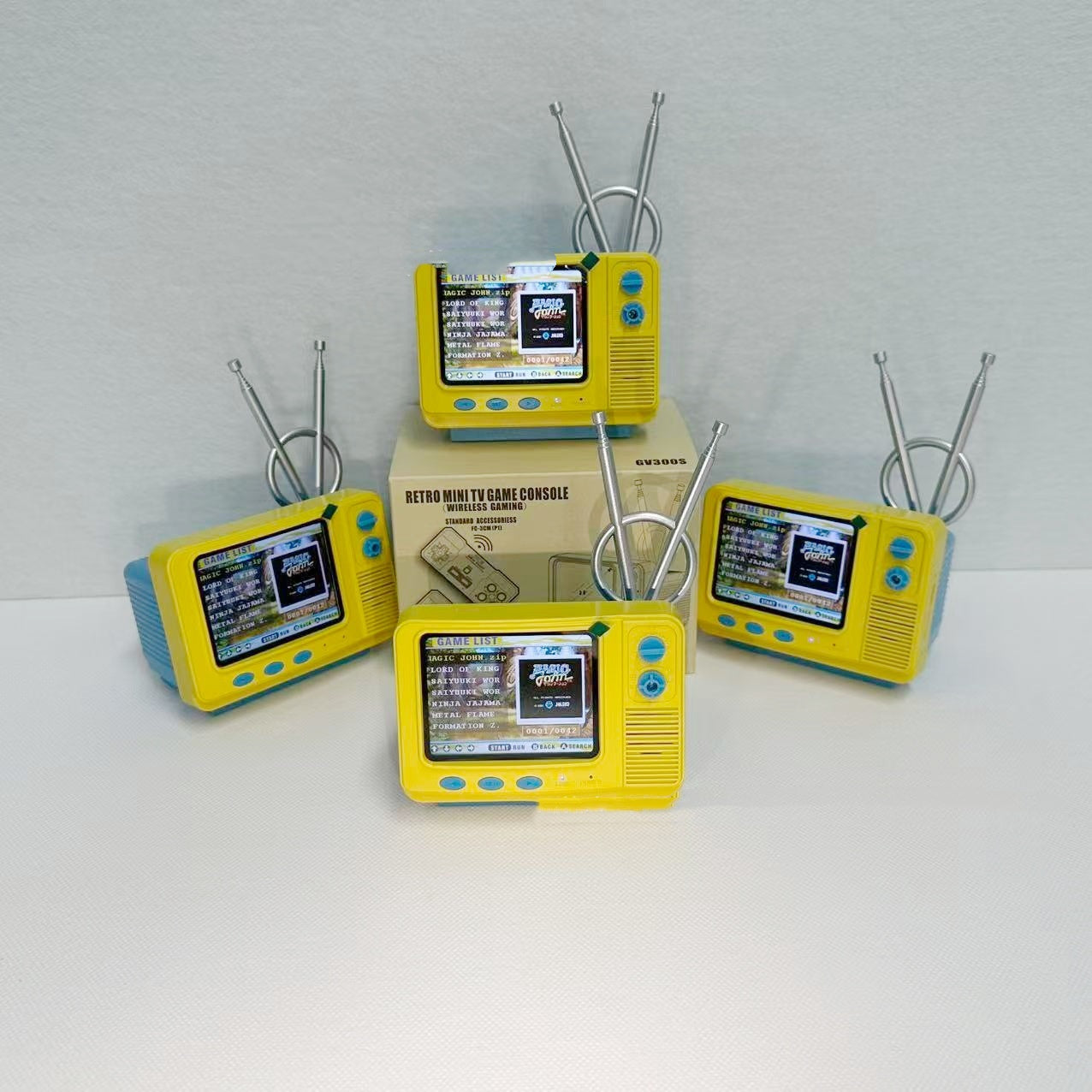 GV300S Retro-Stil Kreative Kabellose C3-Spielkonsole