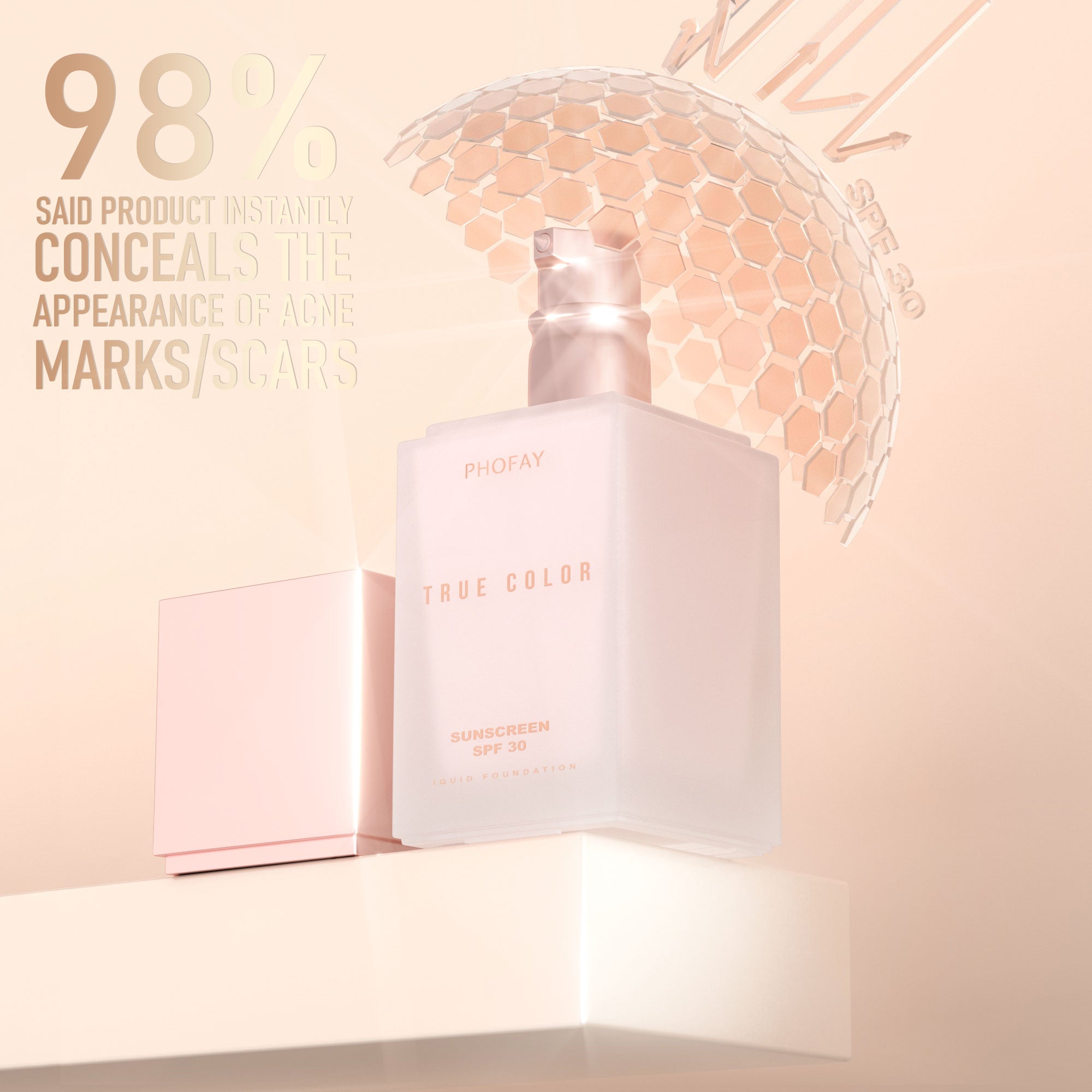 MATTE SONNENSCHUTZ-Flüssigfoundation SPF 30