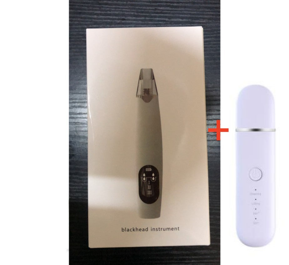 Das neue Ultraschall-Gesichtsreinigungs- und Peelinggerät entfernt Mitesser im Gesicht.